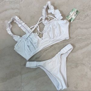 BRAND NEW white bikini set
